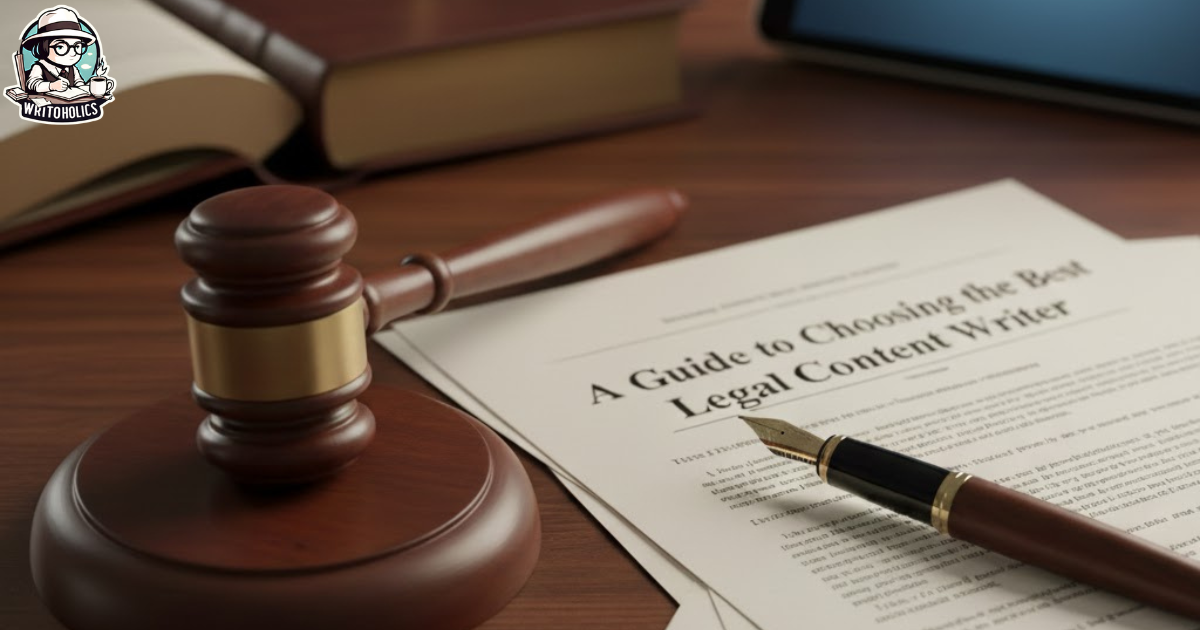 A Guide to Choosing the Best Legal Content Writer